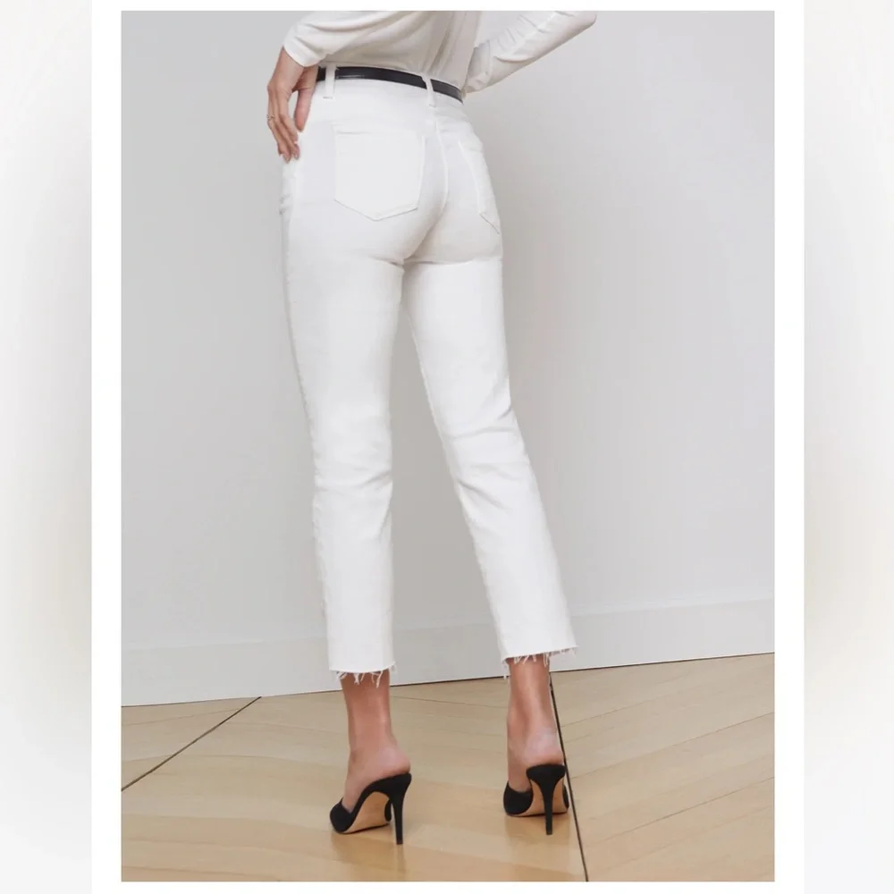 NWT L’Agence Sada Cropped Jeans - Picture 3 of 7